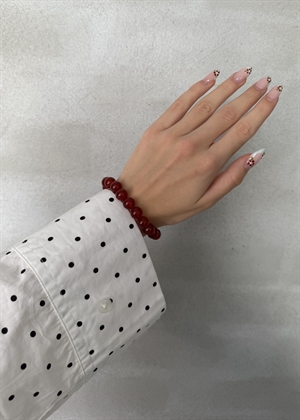 Karneol armbånd Rødbrun By ANTHON